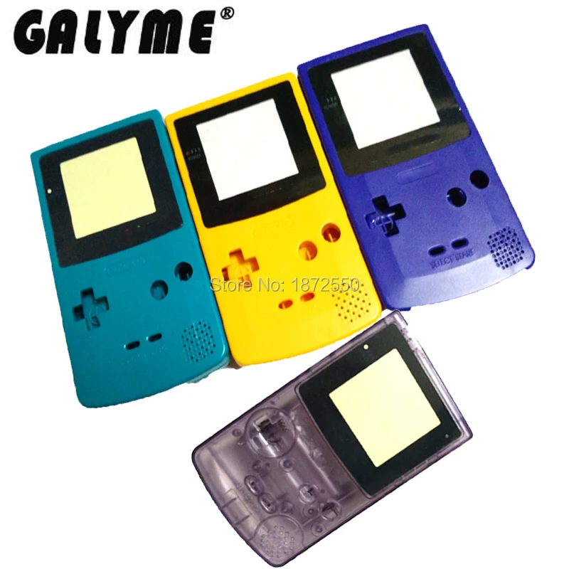 Лидер продаж пластиковый корпус Glayme для GBCNintendo GameBoy цветной четыре цвета выбор