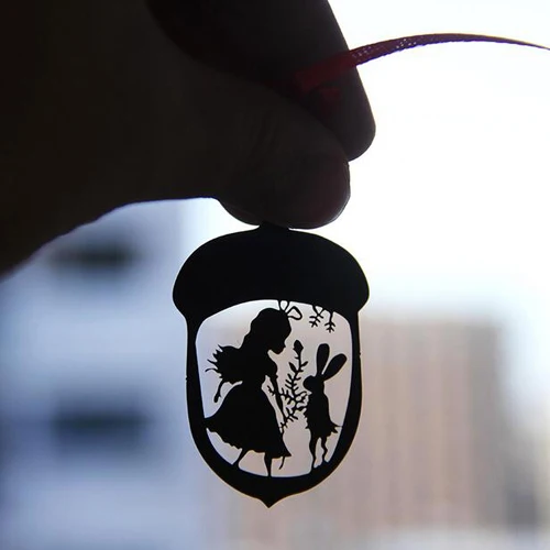 1 шт. Мультфильм сказка серии металл закладки в винтажном стиле Черная краска