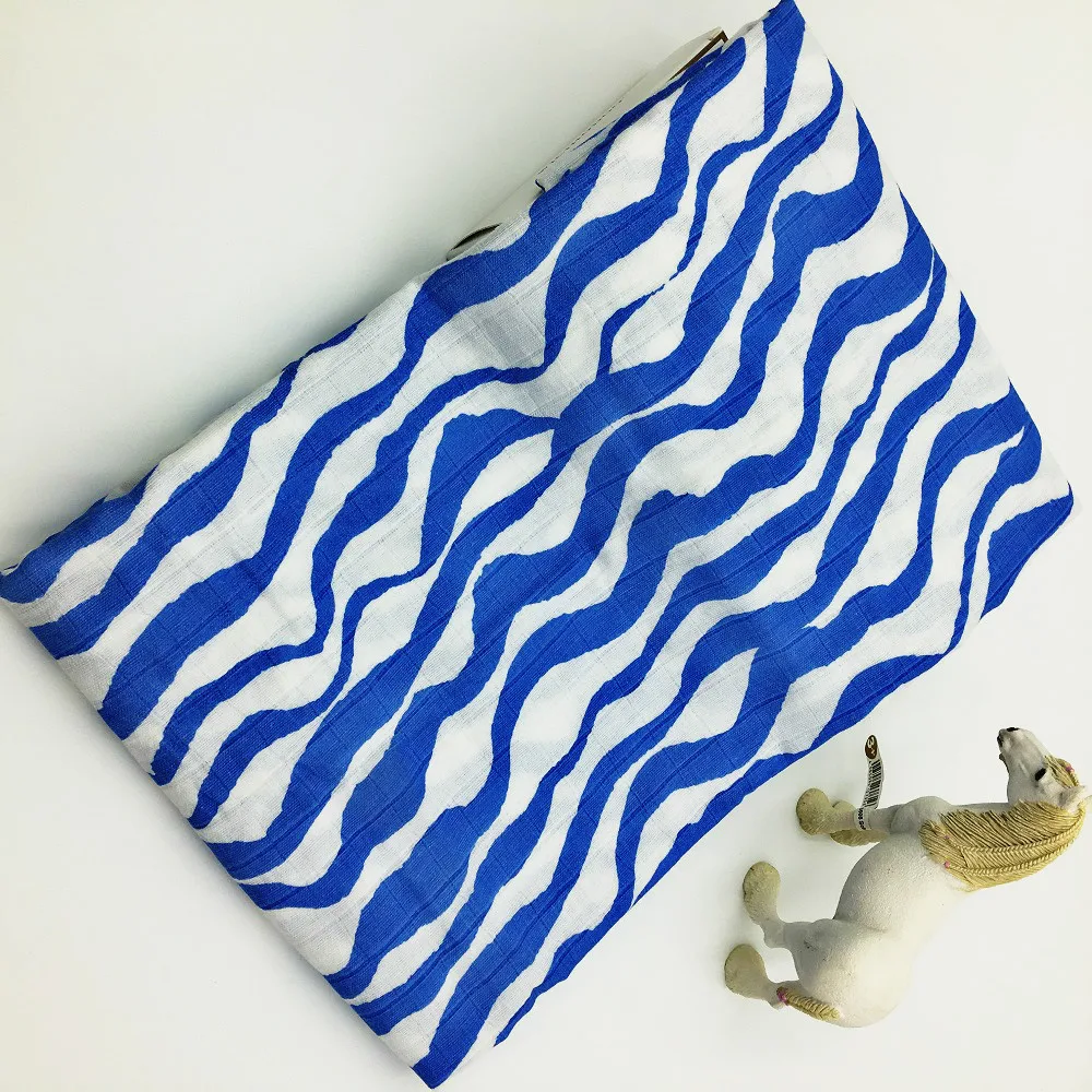 Муслиновое одеяло для новорожденных 100% хлопок мягкое дышащее