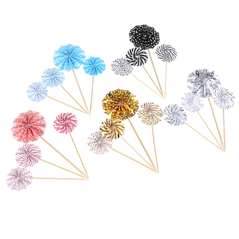 4 шт./лот день рождения ребенка душ украшение для свадебного торта