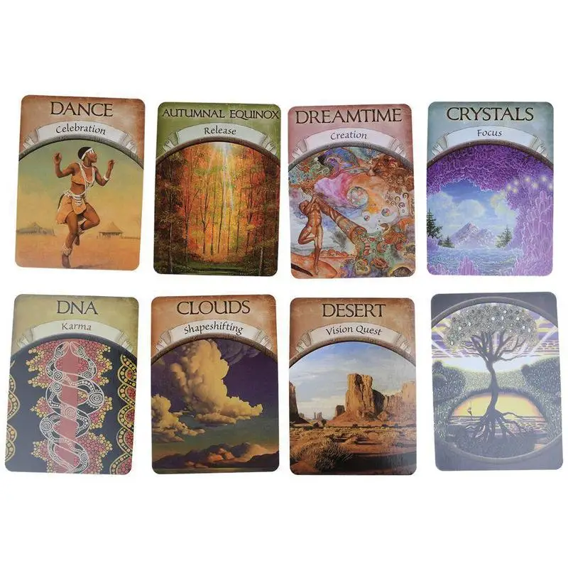 Волшебные карты Oracle Earth Magic: read Fate Tarot карточная игра для личного использования настольная игра 48-Card