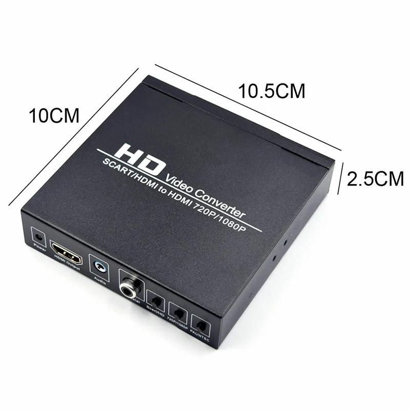 Baolyda SCART HDMI конвертер видео и аудио адаптер коробке с SCART/переключатель HD 1080 P/720 P