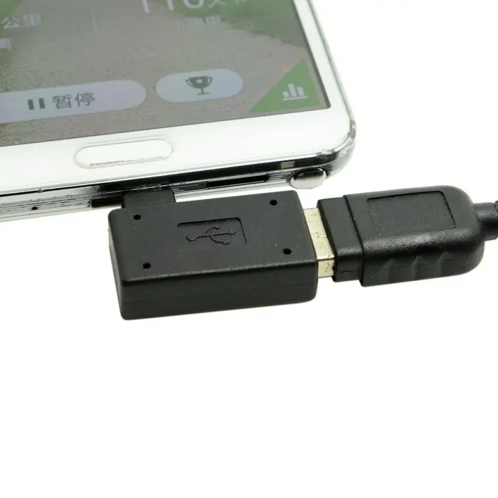 

(100pcs/lot) 90 Degree Ultra Flat Left Angled Micro USB 2.0 OTG Host Adapter