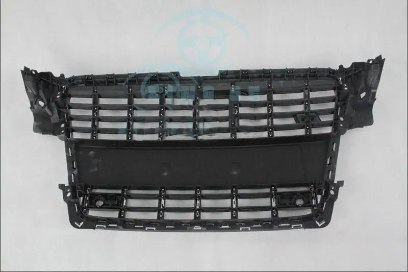 Высококачественный АБС пластик для Audi A4 S4 B8 2008 2012 черно серая решетка гриля|abs audi