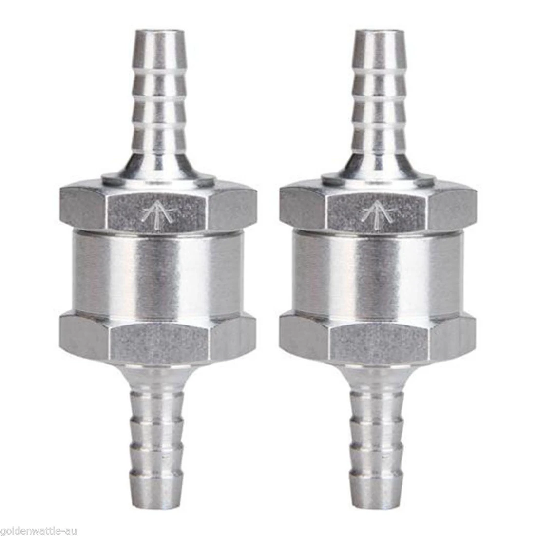 2шт 6 мм невозвратный односторонний 1/4 дюймовый обратный клапан для воздушного топлива дизельного газа