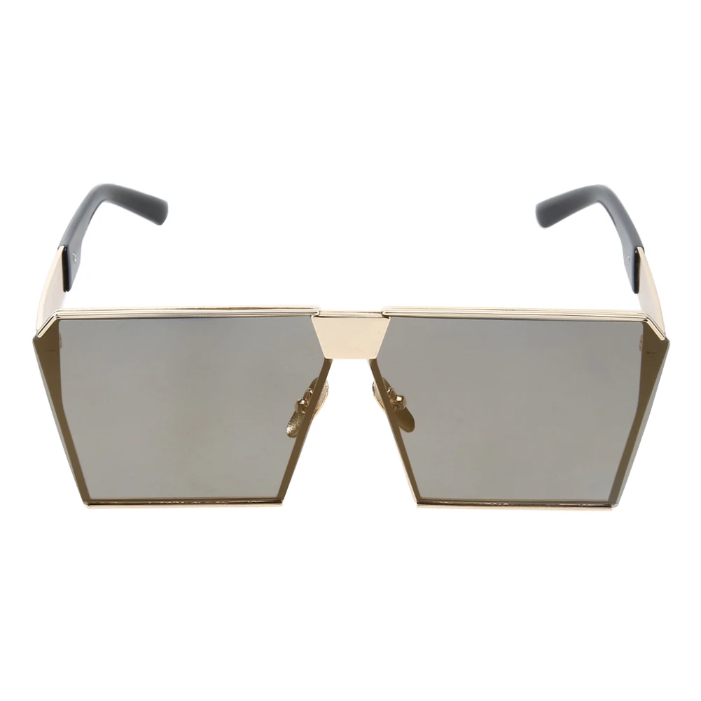 Для мужчин женщин более размер Квадратные Солнцезащитные очки стимпанк Новая