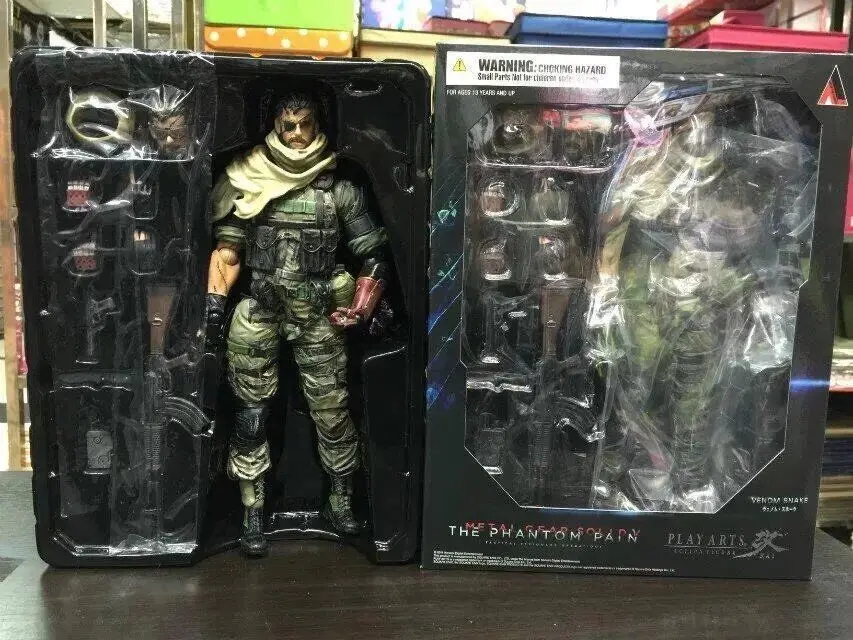 PLAY ARTS 33 см металлическая Шестерня твердая V фигурка змея модель игрушки | Игрушки