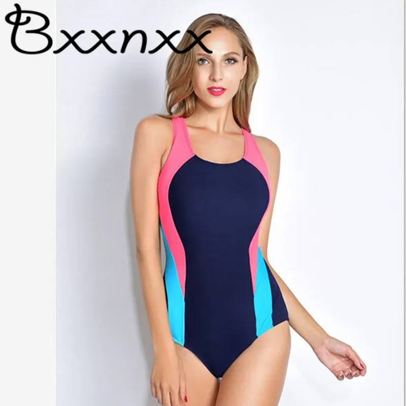 Большие размеры женские профессиональные спортивные плавки женский купальник