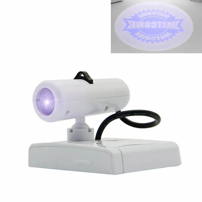 Проекционный беспроводной ночник с логотипом домашний проектор на батарейках