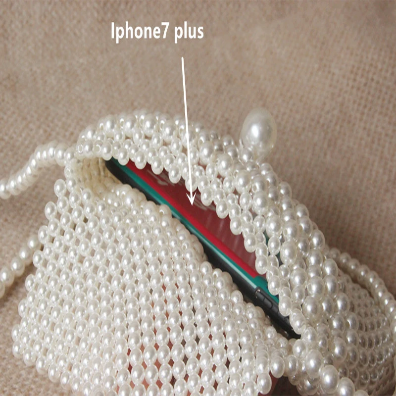 LISM ручная работа жемчужные сумочки женская сумка через плечо вечерние в