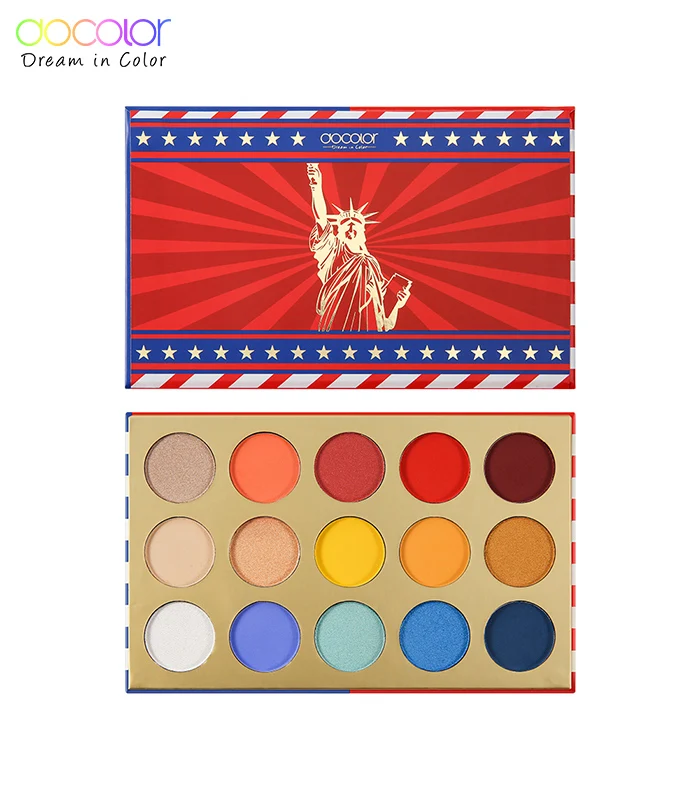 Do color, 15 цветов, блестящие тени для макияжа, палитра, мерцающие матовые тени для век, палитра, стойкая Палитра для глаз, для красоты, косметика