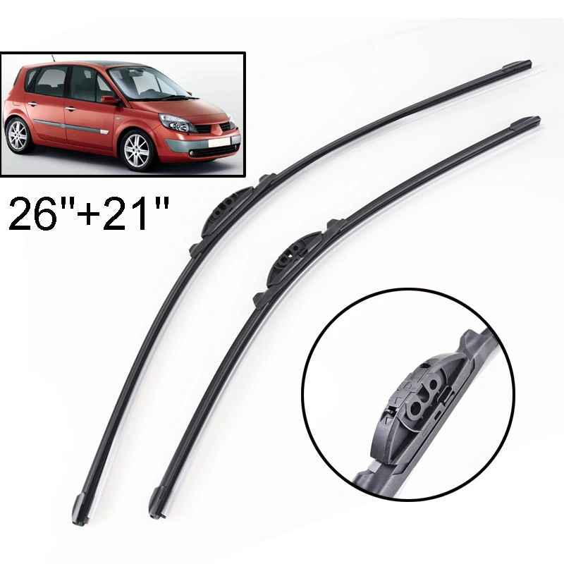 Передние стеклоочистители Erick для Renault Scenic II Grand 2 2003 2004 лобовое стекло переднее