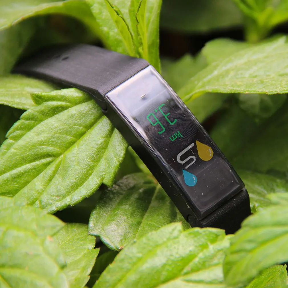 TLWD1 плюс сенсорный цветной экран Smartband монитор сна водостойкий шагомер
