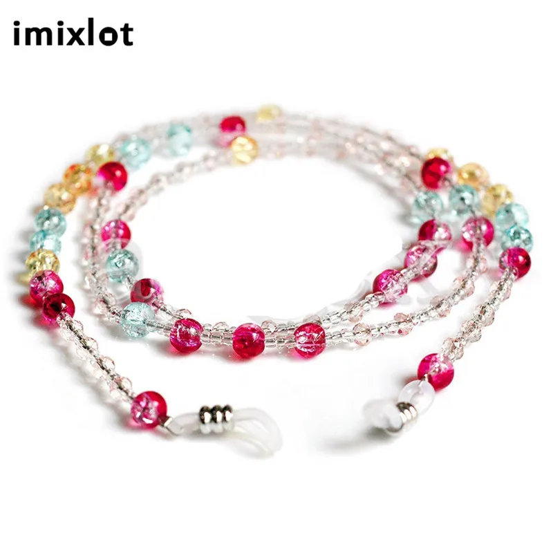 Цветные бусины для очков IMIXLOT 70 см очки цепочка ремешок держатель шнура шейный