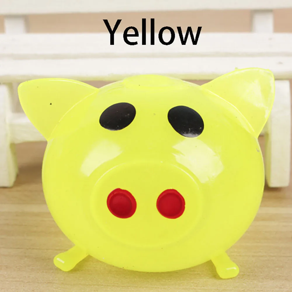 2018 Новый стиль 1 шт. антистрессовая декомпрессия Splat Ball Pig Toys Vent Toy Smash различный s