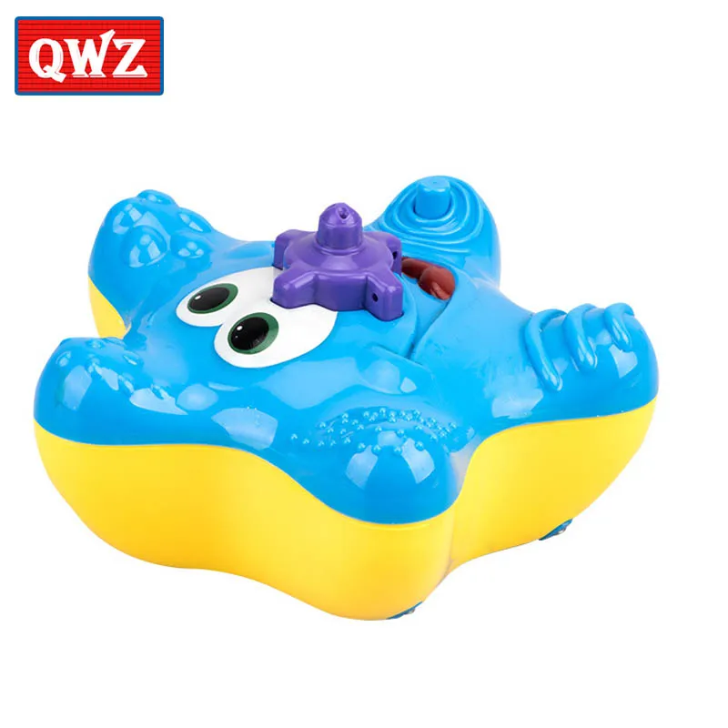 blue without box QWZ, новинка, на присоске, орбиты, трек, игрушки для ванной, детские игрушки для ванной, водные игры, игрушки для душа, бассейн, водопад, игрушки - Цвет: blue without box