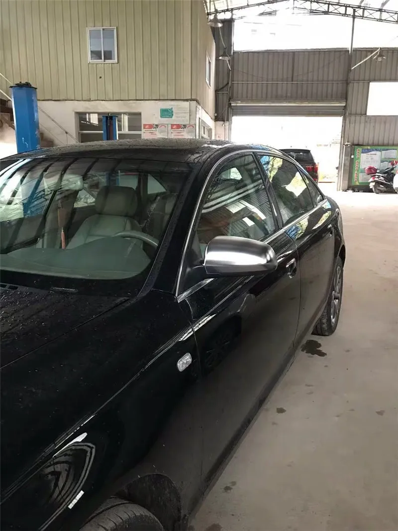 Матовая хромированная накладка на зеркало заднего вида для Audi A4 S4 B6 B7 2002 2008 A6 4F C6