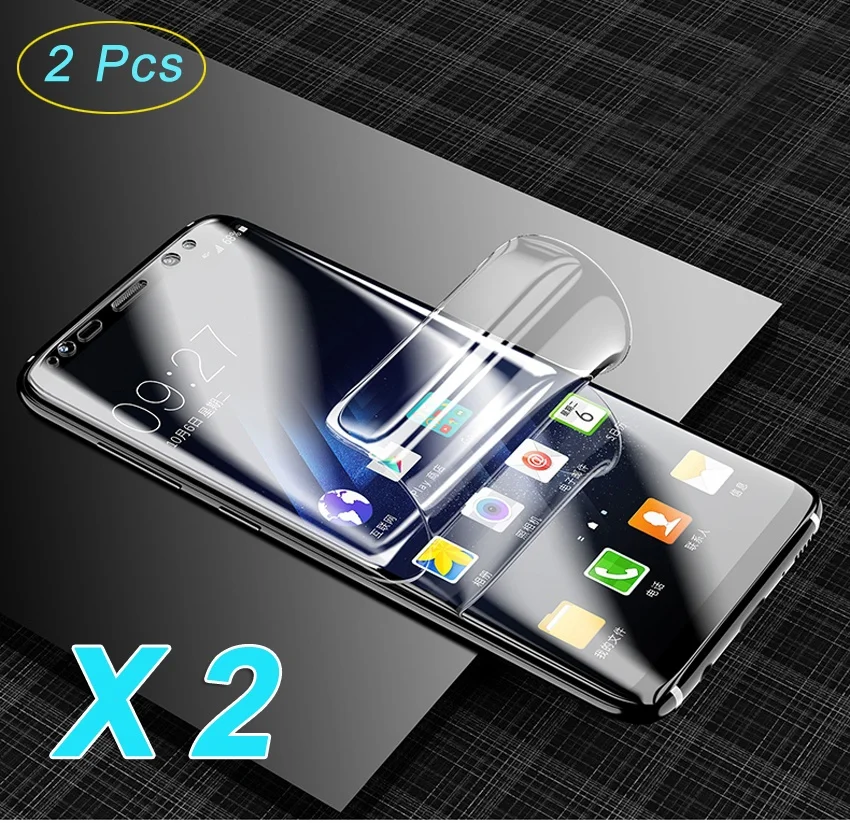 Прозрачная защитная пленка для экрана samsung Galaxy S7 Edge S8 S9 S10 Plus Note 8 9 S10e ЖК-экран HD