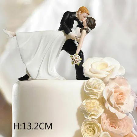 Смола свадебный торт Топпер Жених и невеста Свадебный Торт Топперы Mr Mrs caketoper для