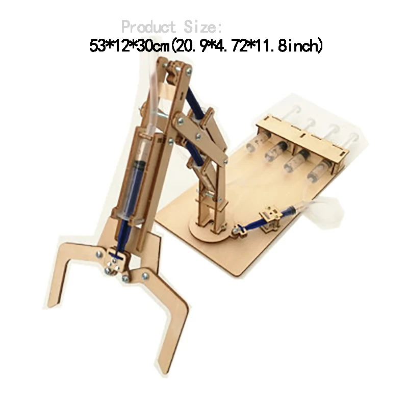 Diecast 1:43 гидравлическая механическая рука технология Diy развивающая игрушечная