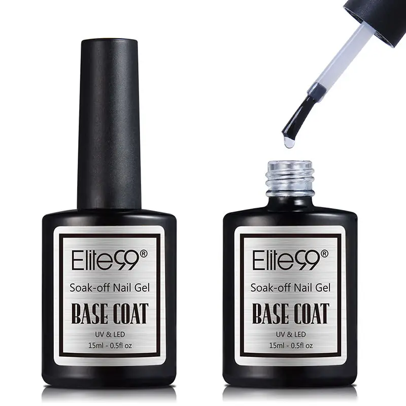 

Elite99 15ml Top Coat Matte Top Shiny Gel Polish UV LED No Clean Matt Top No Wiping Top Gel Polish Nail Surface Long Lasting
