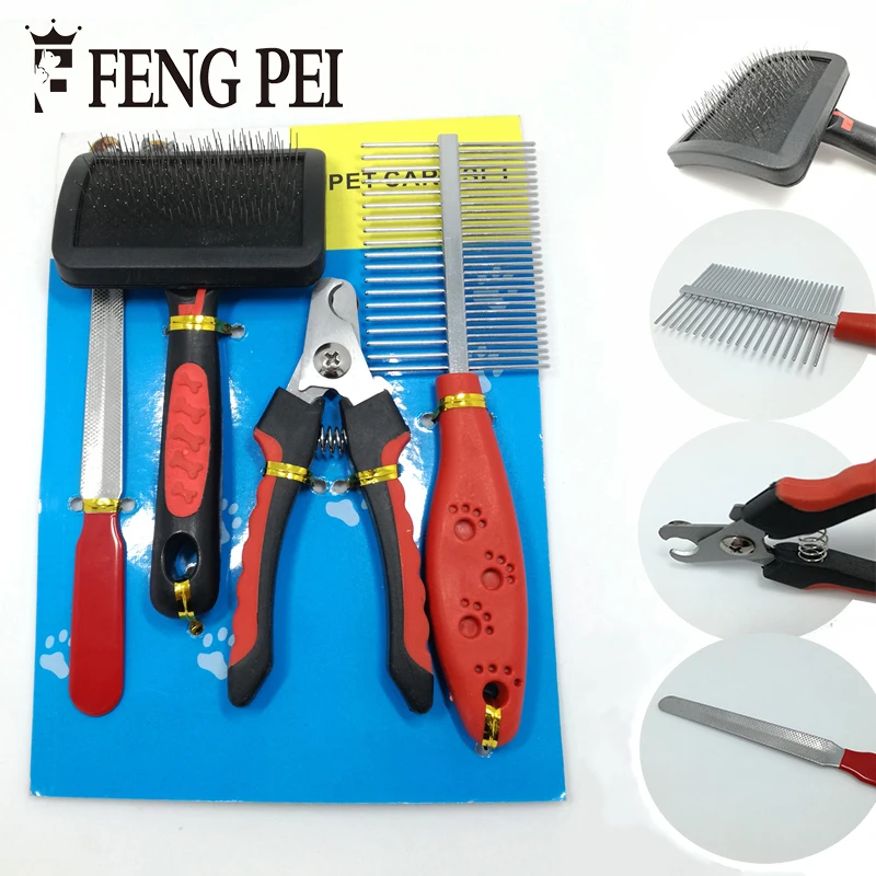 Новый 1 компл. Pet Уход за лошадьми поставки собака и кошка расческа Рашпиль