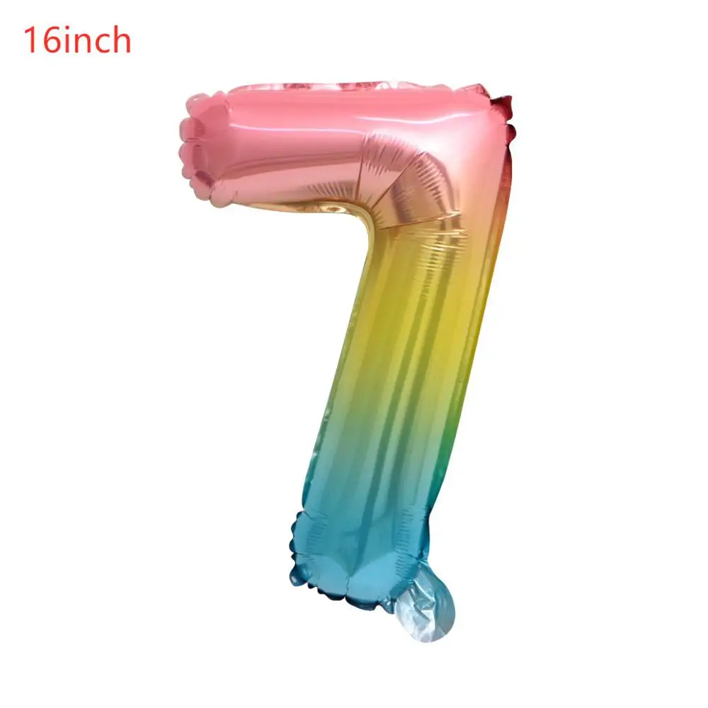 16inch 7 1 шт. 22 дюйма 4D круглые металлические объемные воздушные шары из золотой серебряной фольги для свадебного дня рождения Декор гелиевый надувной Globos поставка - Цвет: 16inch 7