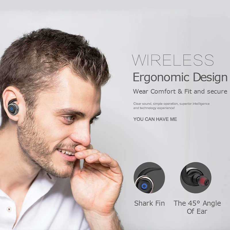 TWS-Наушники AWEI T1 с микрофоном и поддержкой Bluetooth | Электроника