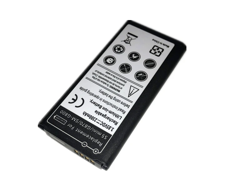 SM G800 аккумулятор EB BG800BBE 2300mAh для Samsung Galaxy S5 mini Замена батареи G870A G870W|Аккумуляторы