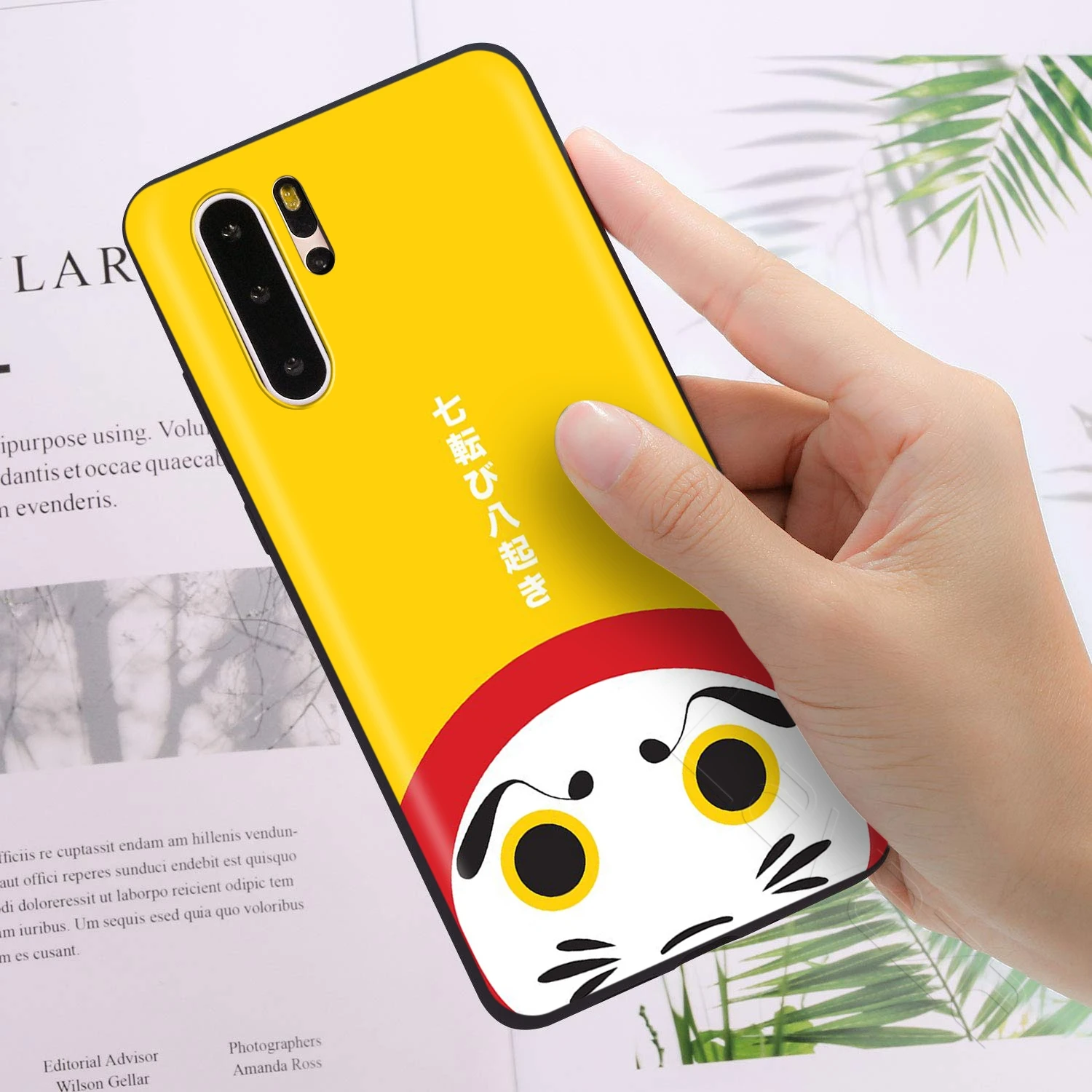 Lavaza Fall Seven Get Up Eight Japanese Proverb Case for Huawei Mate 20 Honor 6a 7a 7c 7x 8C 8x 9 10 Nova 3i 3 Lite Pro Y6 2018 |
