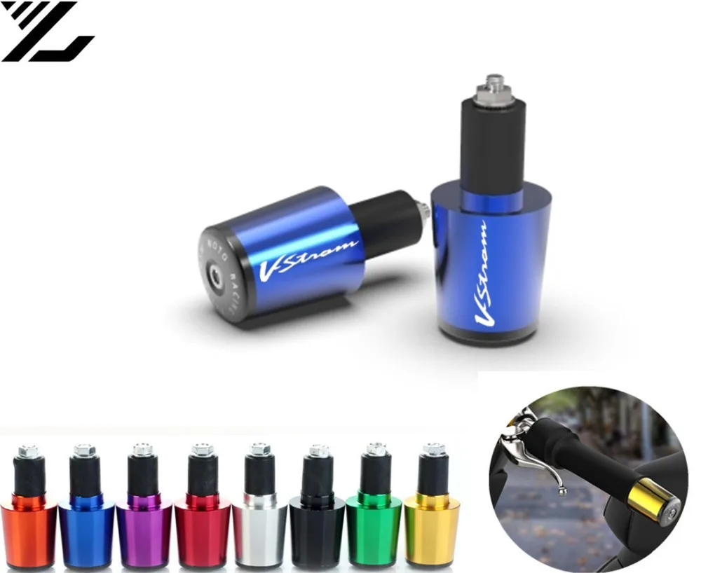 

Мотоциклетные CNC 22 мм ручки руля крышка руля Заглушки для Suzuki DL650/V-STROM vоткрытый vдополнительный 2011-2012