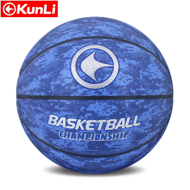 Новинка оригинальный баскетбольный мяч kunli цвет голубой новый бренд