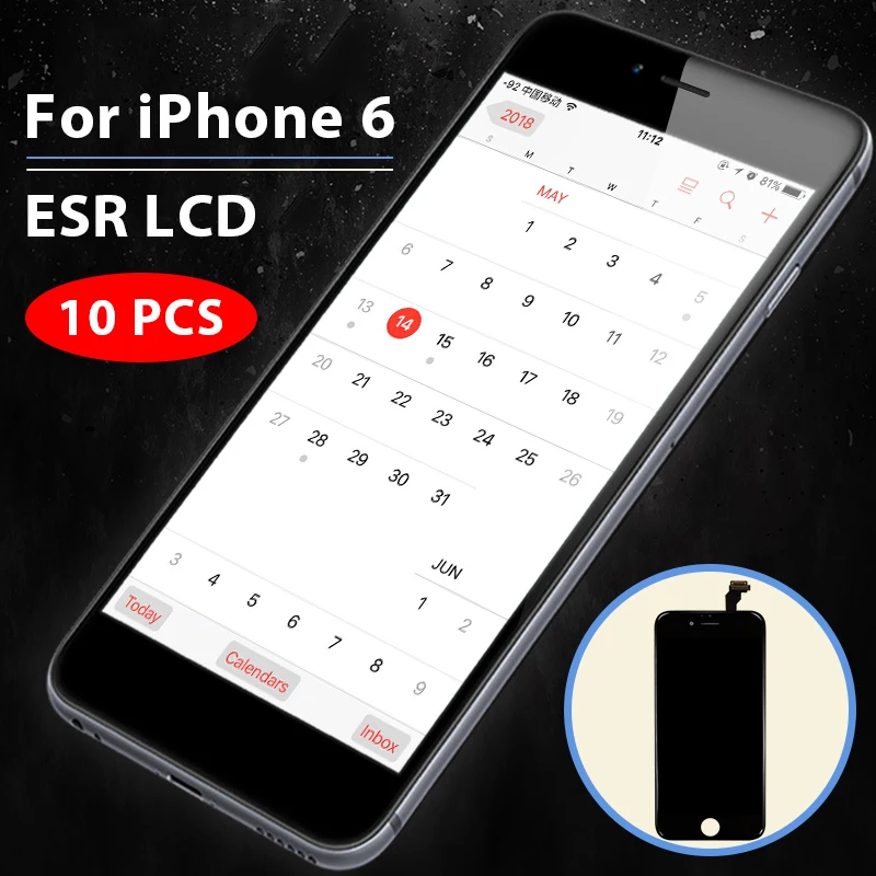 4 7 &quot10 шт./лот класс AAA + ЖК-дисплей для iphone 6 дисплей сенсорный экран дигитайзер