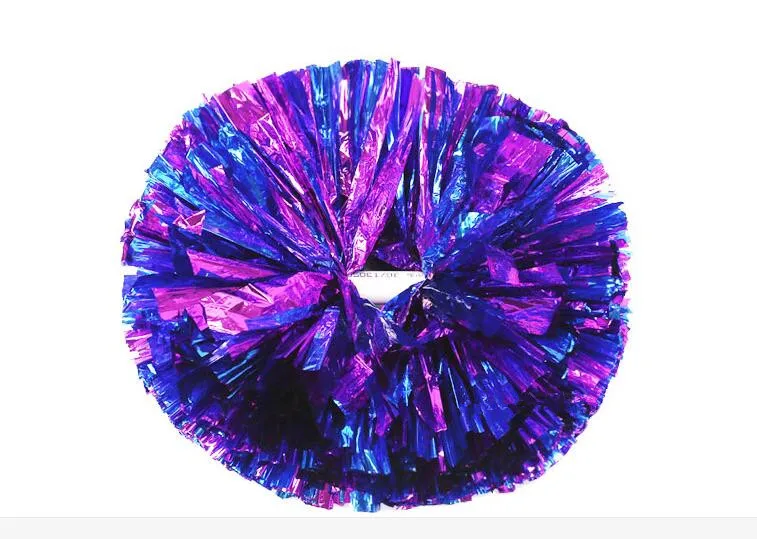 Бесплатная доставка голубой все звезды первый абзац помпон для чирлидинга