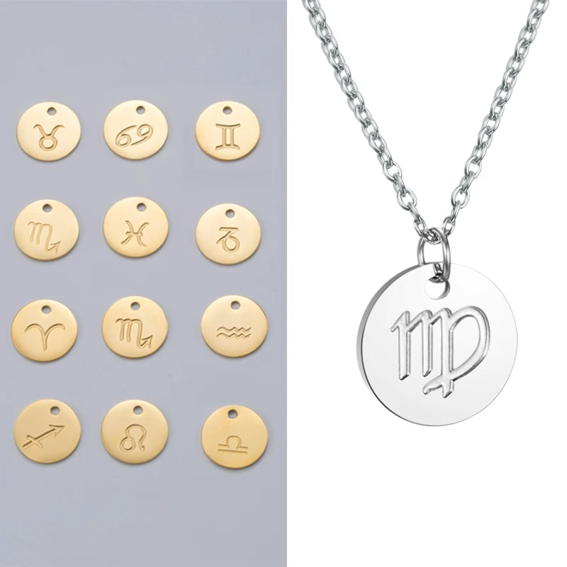 ZPAMS женское модное ожерелье из нержавеющей стали Созвездие серебро/розовое