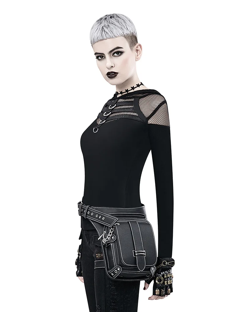GearDuke стимпанк поясная сумка модные сумки для ног для женщин и мужчин унисекс Викторианский стиль Кобура сумка ретро Фанни пакеты готические хип сумки