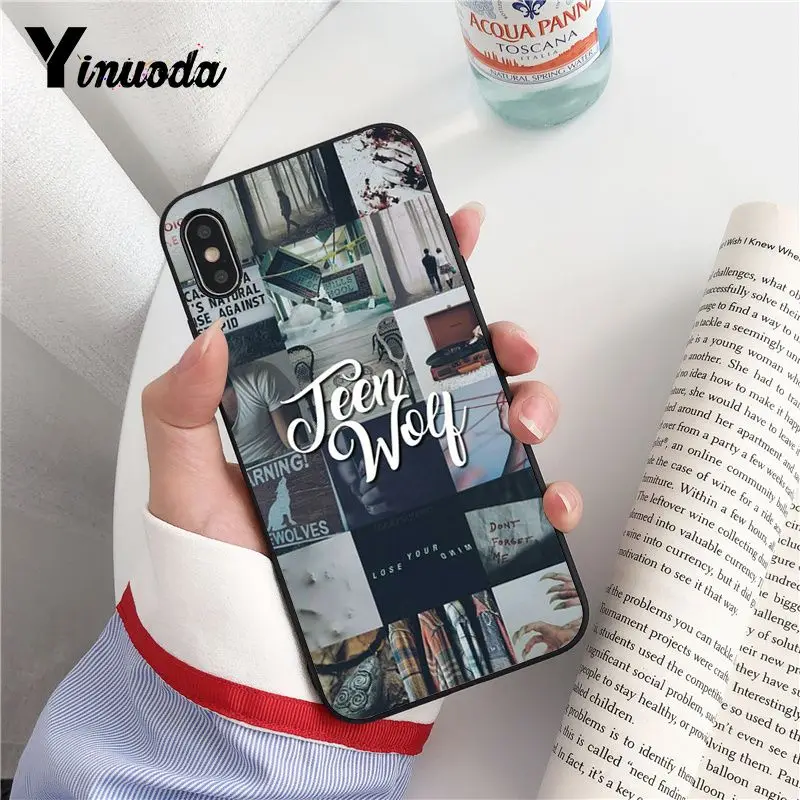 Yinuoda Teen Wolf Dylan Obrien TPU черный чехол для телефона iPhone 8 7 6 6S Plus X XS MAX 5 5S SE XR 10
