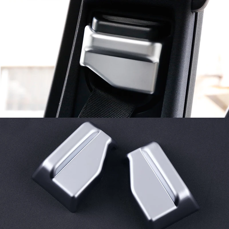 Накладки на ремень безопасности для салона автомобиля B стойки кнопки Обложка