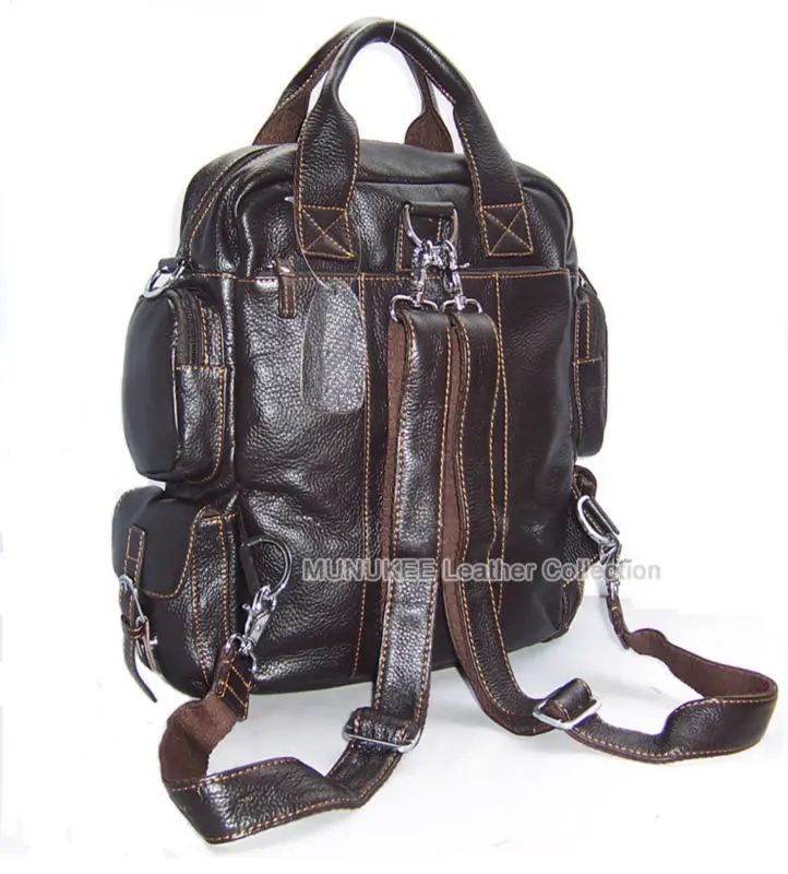 Новинка 2019 Модный женский рюкзак из натуральной кожи школьная сумка кожаная