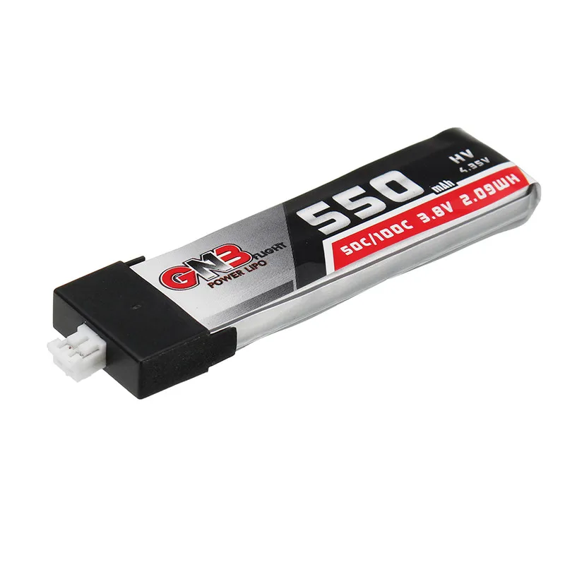 5 шт. литий полимерный аккумулятор Gaoneng 550 мАч 1S 50C/100C 4 35 в HV разъем PH2.0 для Tinyhawk TINY8X