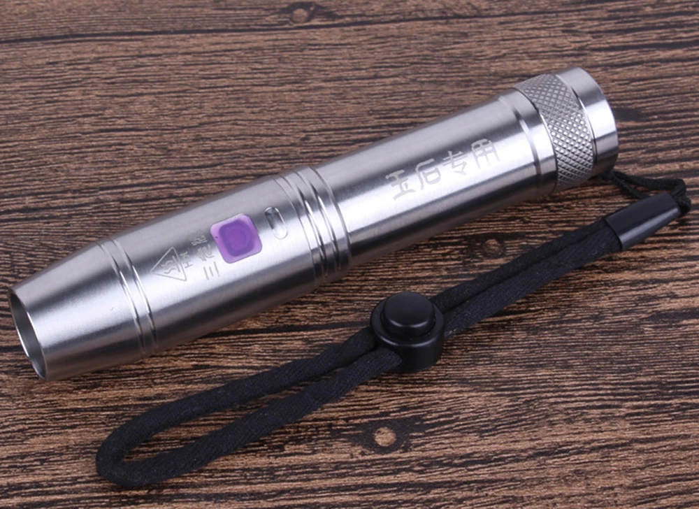 USB зарядка светодиодный светильник-вспышка ювелирный нефрит оценка желтый 365NM черный светильник УФ-фонарь с драгоценным камнем кри перезаряжаемый светодиодный Lanterna Pen Lampe