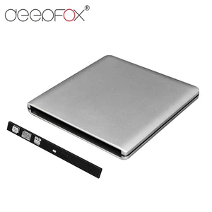 Внешний оптический диск DeepFox 9,5 мм, коробка для дисков USB 3,0 SATA, высокая скорость, для Macbook, Windows, ПК, ноутбука, CDDVD-ROM, Оптический отсек