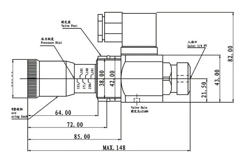 JCS из JCS 02 H, JCS-02N, JCS-02NL, JCS-02NLL регулируемое гидравлическое давление переключатель