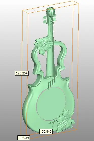 ЧПУ 3d модель в формате STL рельеф для резьба гравировка скрипка C041 | Инструменты