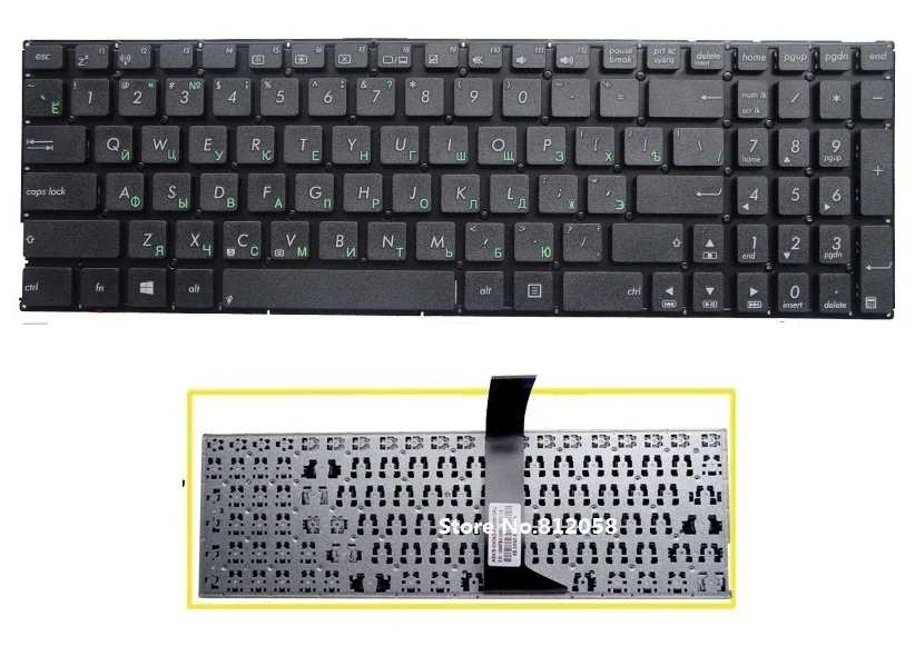 Русская клавиатура SSEA для Asus X552 X552C X552E X552W X552M X552MD X552V X552CL X552EA X552L ноутбука RU|keyboard for