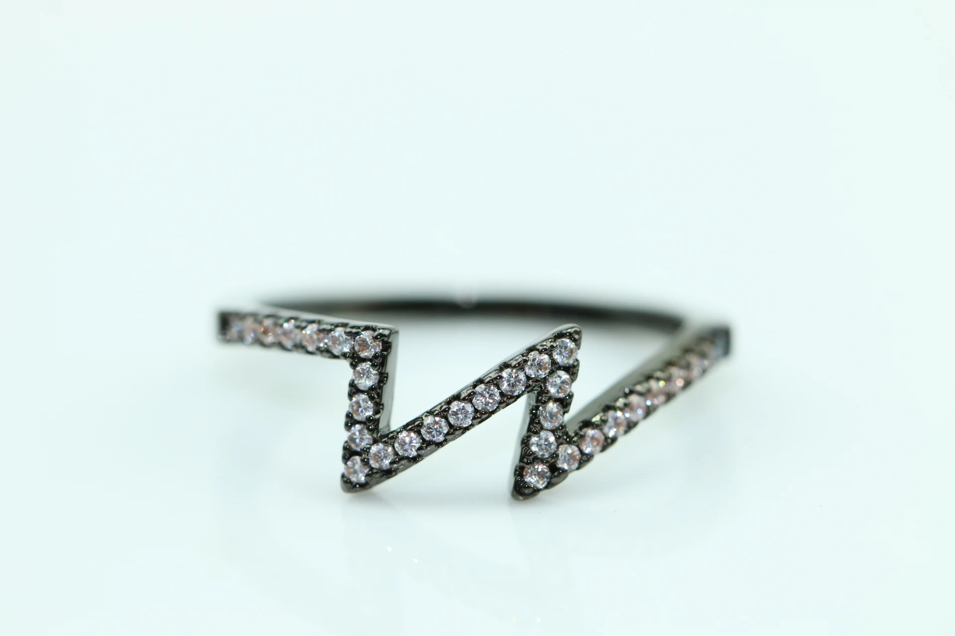 Новый Женский Леди Корона Форма Посеребренная Кристалл Обручальные Кольца