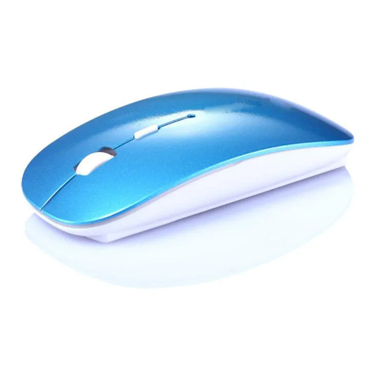 Новинка 2 4 ГГц ультратонкая Беспроводная оптическая мышь 1200DPI USB ПК ноутбук