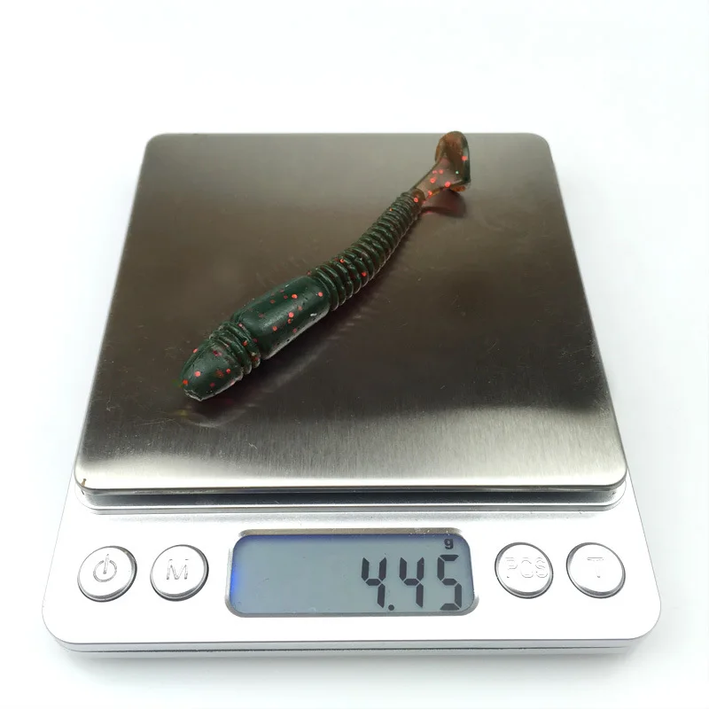 5 шт./лот новые мягкие рыболовные приманки 8 см 4 85 г запах искусственные снасти ZB390|