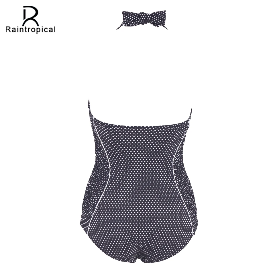 Женский купальник с лямкой через шею большого размера сексуальный пляжный