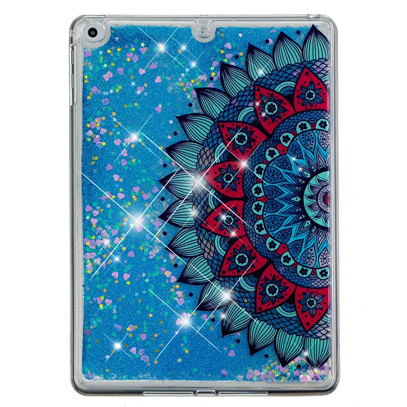 Wekays для Coque Apple Ipad 9,7 милый Блестящий жидкий силиконовый чехол Fundas для IPad 9,7 дюймов A1822 A1823 чехол